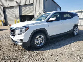 2024 GMC Terrain SLE with VIN 3GKALMEG9RL346173, listed as a Copart auction lot 48246795 with 18,299 mi miles and Salvage Title. Bid and sale history available at carsss.com. Image 1.