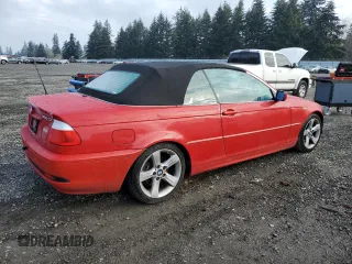 2006 BMW 3 Series 325Ci with VIN WBABW33416PX85410, listed as a Copart auction lot 44622005 with 188,716 mi miles and Salvage Title. Bid and sale history available at carsss.com. Image 3.