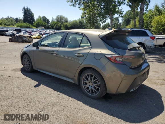 2019 Toyota Corolla Hatchback SE with VIN JTNK4RBE5K3005203, listed as a Copart auction lot 63676224 with 29,936 mi miles and Salvage Title. Bid and sale history available at carsss.com. Image 2.