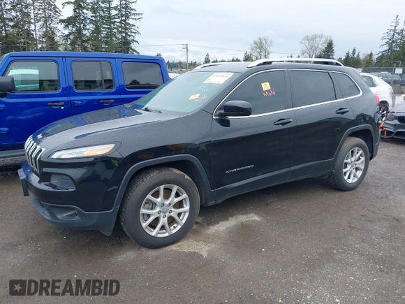 2018 Jeep Cherokee Latitude Plus with VIN 1C4PJMLX3JD548337, listed as a IAAI auction lot 41685024 with 127,343 mi miles and . Bid and sale history available at DreamBid. Image 17.