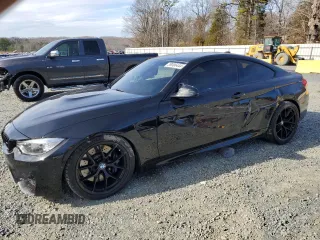 2017 BMW M4 with VIN WBS3R9C56HK709152, listed as a Copart auction lot 39086444 with 42,412 mi miles. Bid and sale history available at carsss.com. Image 1.