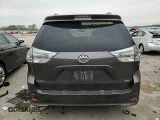 2014 Toyota Sienna SE с VIN 5TDXK3DC1ES519741, выставлен на аукционе Copart как лот 53892035 с пробегом Не указан миль и Списание • Salvage title. История ставок и продаж доступна на DreamBid. Изображение 6.