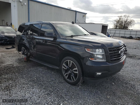 2018 Chevrolet Tahoe Premier with VIN 1GNSCCKJ1JR265084, listed as a Copart auction lot 45997395 with 105,575 mi miles and Salvage Title. Bid and sale history available at carsss.com. Image 4.