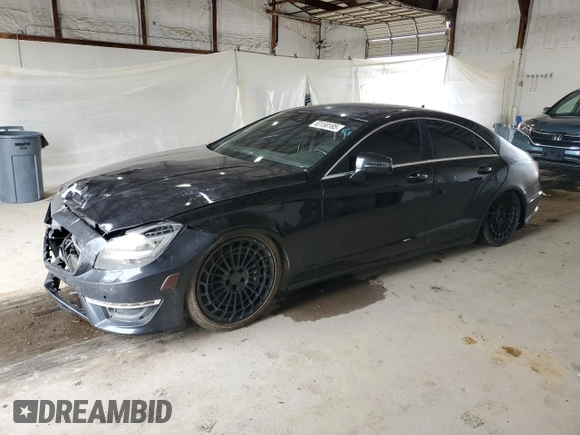 2014 Mercedes-Benz CLS 550 with VIN WDDLJ7DB3EA117402, listed as a Copart auction lot 63158185 with 146,038 mi miles and Clean title. Bid and sale history available at DreamBid. Image 1.