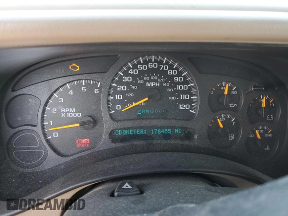 2003 Chevrolet Avalanche with VIN 3GNEK13T83G303918, listed as a Copart auction lot 69463694 with 176,455 mi miles and Salvage Title. Bid and sale history available at carsss.com. Image 9.