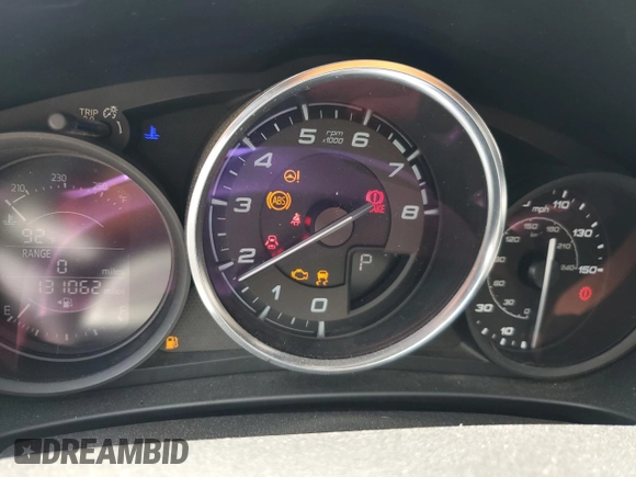 2017 FIAT 124 Spider Lusso with VIN JC1NFAEK0H0105957, listed as a Copart auction lot 65231365 with 131,062 mi miles and Clean title. Bid and sale history available at DreamBid. Image 9.