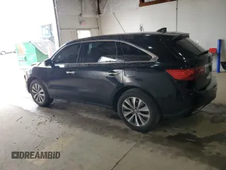 2014 Acura MDX Technology with VIN 5FRYD4H48EB035575, listed as a Copart auction lot 55239285 with 167,120 mi miles and Salvage title. Bid and sale history available at DreamBid. Image 2.