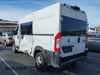 2021 Ram ProMaster Cargo with VIN 3C6LRVBG6ME513686, listed as a IAAI auction lot 41675654 with 76,989 mi miles. Bid and sale history available at carsss.com. Image 3.