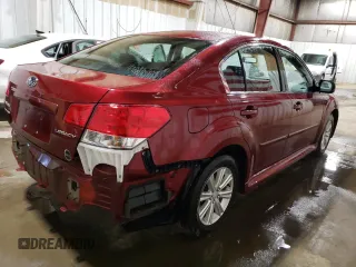 2012 Subaru Legacy 2.5i Premium with VIN 4S3BMCC67C3040514, listed as a Copart auction lot 50592645 with 61,207 mi miles and Salvage Title. Bid and sale history available at carsss.com. Image 3.