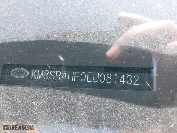 2014 Hyundai Santa Fe Limited with VIN KM8SR4HF0EU081432, listed as a IAAI auction lot 41843289 with 133,593 mi miles. Bid and sale history available at carsss.com. Image 18.