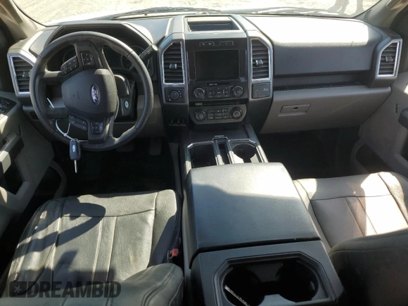 2015 Ford F-150 XLT with VIN 1FTEW1EFXFFB04685, listed as a Copart auction lot 53689525 with 161,088 mi miles and Salvage Title. Bid and sale history available at carsss.com. Image 8.