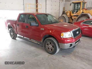 2007 Ford F-150 XLT with VIN 1FTPW14V57FA56628, listed as a IAAI auction lot 42103571 with 125,537 mi miles. Bid and sale history available at carsss.com. Image 1.