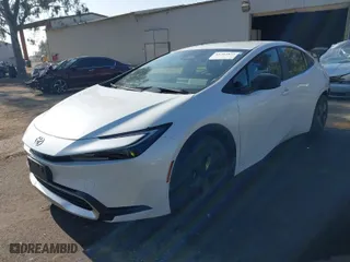 2023 Toyota Prius Prime SE with VIN JTDACACU5P3004649, listed as a IAAI auction lot 41205875 with 4,502 mi miles. Bid and sale history available at carsss.com. Image 2.