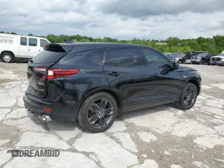 2023 Acura RDX w/A-Spec Package with VIN 5J8TC2H66PL006825, listed as a Copart auction lot 58852025 with 26,109 mi miles and Salvage title. Bid and sale history available at DreamBid. Image 3.