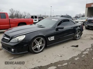 2009 Mercedes-Benz SL 55/63 AMG with VIN WDBSK70F39F150628, listed as a Copart auction lot 85679164 with 122,702 mi miles and Clean title. Bid and sale history available at DreamBid. Image 1.