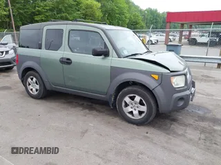 2003 Honda Element EX with VIN 5J6YH28563L044167, listed as a IAAI auction lot 42115847 with 206,937 mi miles and . Bid and sale history available at DreamBid. Image 1.