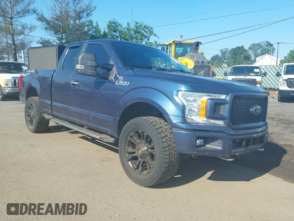 2018 Ford F-150 XL with VIN 1FTFX1EG0JFB07498, listed as a IAAI auction lot 42550647 with 126,637 mi miles and . Bid and sale history available at DreamBid. Image 1.