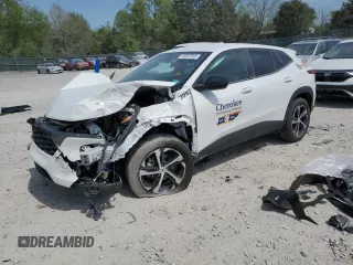 2024 Chevrolet Trax 1RS with VIN KL77LGE23RC223831, listed as a Copart auction lot 53607915 with 22,204 mi miles and Salvage Title. Bid and sale history available at carsss.com. Image 1.