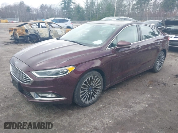 2017 Ford Fusion SE with VIN 3FA6P0HD5HR268475, listed as a IAAI auction lot 41933929 with 27,047 mi miles. Bid and sale history available at carsss.com. Image 18.