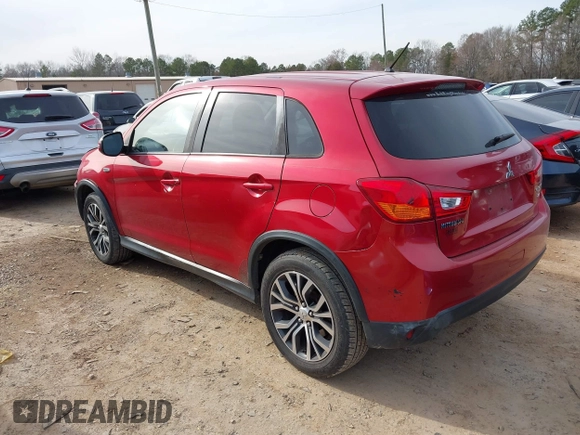 2016 Mitsubishi Outlander Sport 2.4 SE with VIN JA4AP3AW2GZ055831, listed as a IAAI auction lot 41592665 with 175,532 mi miles. Bid and sale history available at carsss.com. Image 3.