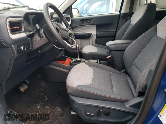 2024 Ford Maverick XLT with VIN 3FTTW8H35RRA05717, listed as a Copart auction lot 51976475 with 15,647 mi miles and Salvage Title. Bid and sale history available at DreamBid. Image 7.