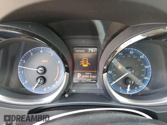 2016 Toyota Corolla L z VIN 2T1BURHE3GC684849, wystawiony jako Copart lot #59341435 z przebiegiem 82 995 mil mil oraz Szkoda całkowita • Salvage title. Historia ofert i sprzedaży dostępna na DreamBid. Obrazek 9.