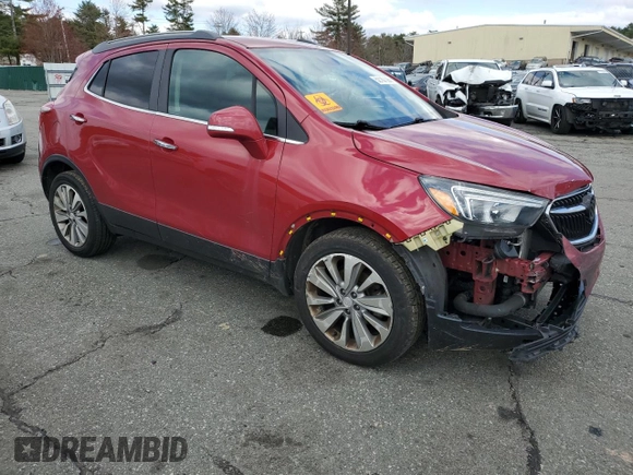 2018 Buick Encore Preferred with VIN KL4CJASB8JB625194, listed as a Copart auction lot 52187095 with 137,580 mi miles and Salvage Title. Bid and sale history available at DreamBid. Image 4.