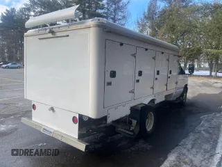 2018 Ford Econoline Commercial with VIN 1FDXE4FS4JDC33224, listed as a Copart auction lot 44239625 with 148,517 mi miles and Clean Title. Bid and sale history available at carsss.com. Image 4.