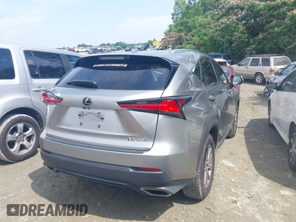 2019 Lexus NX 300 with VIN JTJYARBZ3K2133081, listed as a IAAI auction lot 42485708 with 47,637 mi miles and . Bid and sale history available at DreamBid. Image 4.