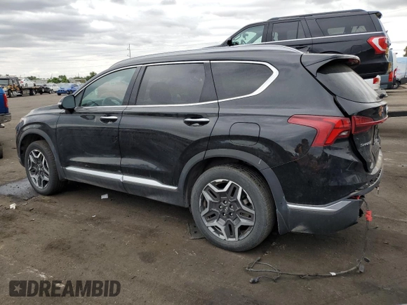 2023 Hyundai Santa Fe Hybrid Limited with VIN 5NMS5DA1XPH002065, listed as a Copart auction lot 59898194 with 37,169 mi miles and Salvage Title. Bid and sale history available at carsss.com. Image 2.