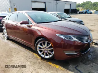 2016 Lincoln MKZ with VIN 3LN6L2GK4GR630680, listed as a Copart auction lot 55644633 with 91,483 mi miles and Salvage Title. Bid and sale history available at DreamBid. Image 4.