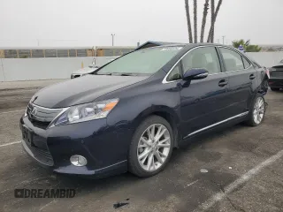 2010 Lexus HS with VIN JTHBB1BA9A2013610, listed as a Copart auction lot 72096694 with 24,160 mi miles and Salvage Title. Bid and sale history available at carsss.com. Image 1.