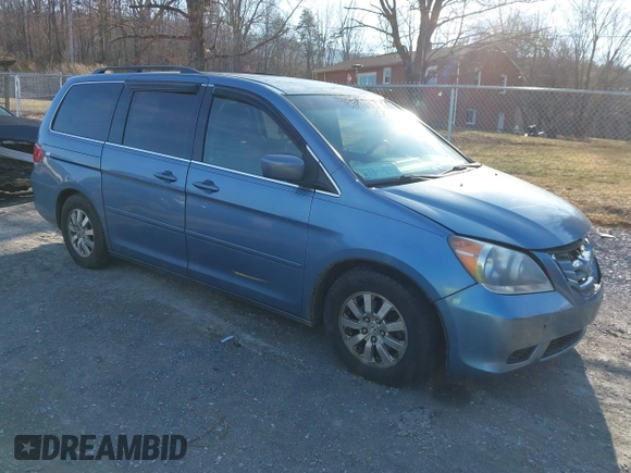 2010 Honda Odyssey EX z VIN 5FNRL3H46AB059211, wystawiony jako IAAI lot #41504573 z przebiegiem 217 415 mil mil oraz . Historia ofert i sprzedaży dostępna na DreamBid. Obrazek 1.