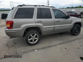 2001 Jeep Grand Cherokee Limited with VIN 1J4GW58N91C653866, listed as a Copart auction lot 58546895 with 159,661 mi miles and Salvage title. Bid and sale history available at DreamBid. Image 3.