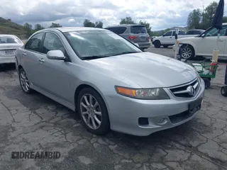 2008 Acura TSX Nav with VIN JH4CL96928C021522, listed as a IAAI auction lot 41782013 with 116,655 mi miles. Bid and sale history available at carsss.com. Image 1.