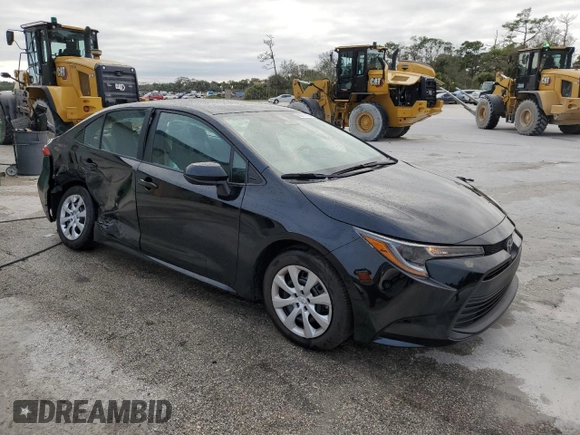 2024 Toyota Corolla LE with VIN 5YFB4MDE8RP183032, listed as a Copart auction lot 88711495 with 1,751 mi miles and Non Repairable. Bid and sale history available at carsss.com. Image 4.