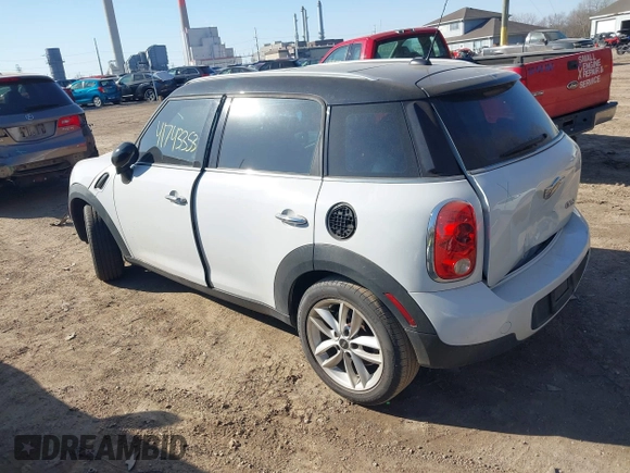 2012 MINI Countryman z VIN WMWZB3C51CWM03056, wystawiony jako IAAI lot #41743353 z przebiegiem 117 290 mil mil oraz . Historia ofert i sprzedaży dostępna na DreamBid. Obrazek 3.