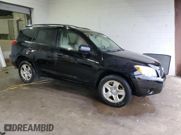 2008 Toyota RAV4 with VIN JTMZK33V885020649, listed as a Copart auction lot 44073615 with 0 mi miles and Salvage Title. Bid and sale history available at carsss.com. Image 4.