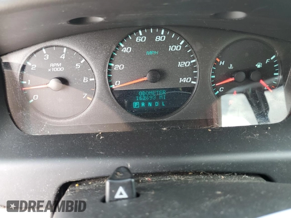 2016 Chevrolet Impala LS with VIN 2G1WA5E3XG1159462, listed as a Copart auction lot 56550745 with 162,693 mi miles and Salvage title. Bid and sale history available at DreamBid. Image 9.