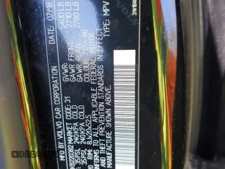 2019 Volvo XC60 Momentum z VIN LYVA22RK3KB220382, wystawiony jako Copart lot #50719395 z przebiegiem 69 599 mil mil oraz Szkoda całkowita • Salvage title. Historia ofert i sprzedaży dostępna na DreamBid. Obrazek 13.