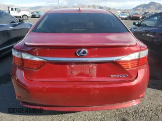 2014 Lexus ES 300h Hybrid with VIN JTHBW1GG6E2066904, listed as a Copart auction lot 51825105 with 101,764 mi miles and Salvage Title. Bid and sale history available at carsss.com. Image 6.