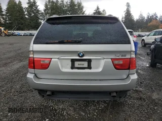 2004 BMW X5 3.0i with VIN 5UXFA13544LU27883, listed as a Copart auction lot 77273134 with 268,908 mi miles and Salvage Title. Bid and sale history available at carsss.com. Image 6.