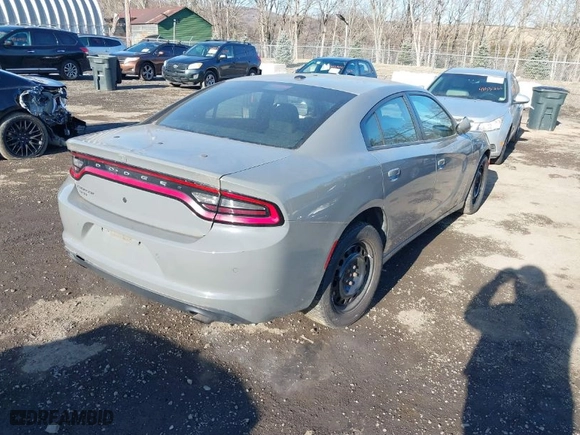 2019 Dodge Charger Police with VIN 2C3CDXKT4KH511277, listed as a IAAI auction lot 41519568 with NaN miles. Bid and sale history available at carsss.com. Image 4.