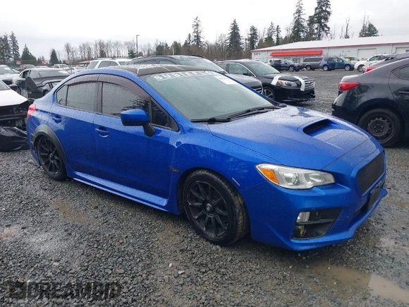 2015 Subaru WRX Premium with VIN JF1VA1D66F8816248, listed as a IAAI auction lot 41831732 with 123,048 mi miles. Bid and sale history available at carsss.com. Image 1.