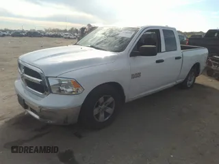 2018 Ram 1500 Tradesman with VIN 1C6RR6FG4JS299428, listed as a IAAI auction lot 41360381 with 46,751 mi miles and . Bid and sale history available at DreamBid. Image 17.