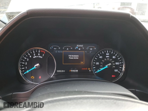 2020 Ford Expedition Max King Ranch with VIN 1FMJK1PT0LEA92850, listed as a Copart auction lot 88413115 with 52,652 mi miles and Salvage Title. Bid and sale history available at DreamBid. Image 9.