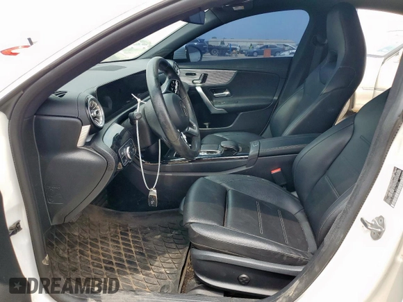 2020 Mercedes-Benz CLA 250 with VIN WDD5J4HB6LN061933, listed as a Copart auction lot 57802485 with 102,458 mi miles and Clean title. Bid and sale history available at DreamBid. Image 7.