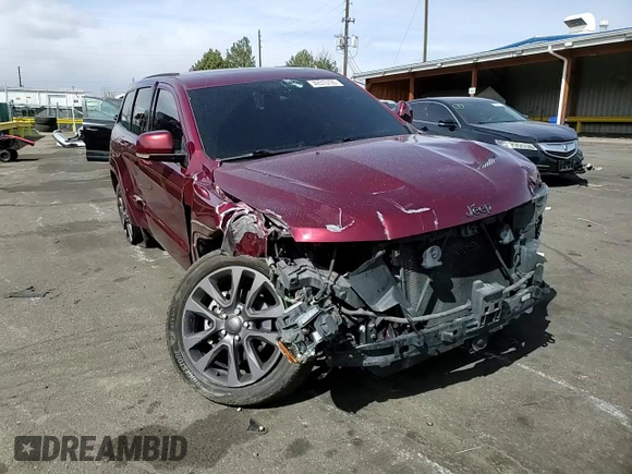 2019 Jeep Grand Cherokee High Altitude with VIN 1C4RJFCG8KC590613, listed as a Copart auction lot 49510195 with 83,880 mi miles and Salvage title. Bid and sale history available at DreamBid. Image 12.