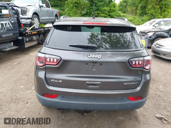 2018 Jeep Compass Sport с VIN 3C4NJDAB3JT230260, выставлен на аукционе IAAI как лот 42352447 с пробегом 118 902 миль миль и . История ставок и продаж доступна на DreamBid. Изображение 16.