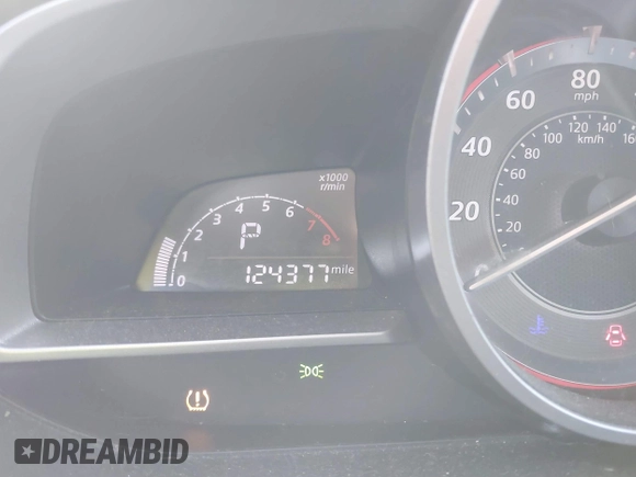 2014 Mazda 3 i Grand Touring with VIN JM1BM1M77E1133477, listed as a IAAI auction lot 41861051 with 124,377 mi miles and . Bid and sale history available at DreamBid. Image 7.
